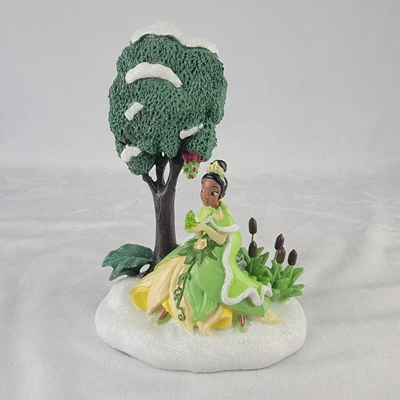 Disney Princess Tiana St Nicholas Square Holiday Village Accessory 44DYDV13403 - Picture 1 of 6